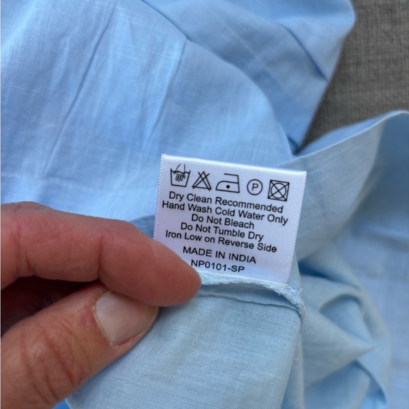 Citrus Called to Surf Shae Maxi Dress Light Blue Coastal Feminine Boho XXXL - Picture 10 of 10